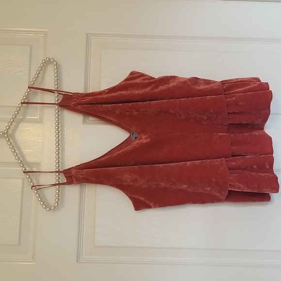 Aerie Womens Velvet Layered Sleeveless Top - Picture 4 of 13